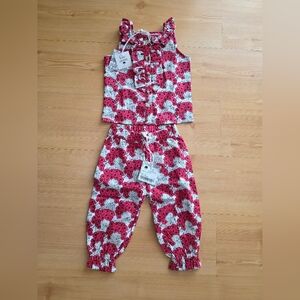 Kate Quinn Poppy Field Sub Box Exclusive Set 18-24 NWT Cotton